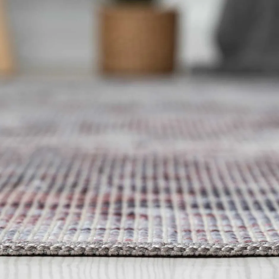 Wohnen Teppich in Creme und Terracotta - Caruna