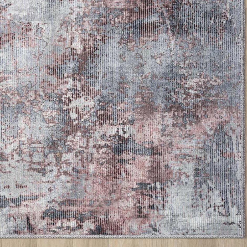 Wohnen Teppich in Creme und Terracotta - Caruna