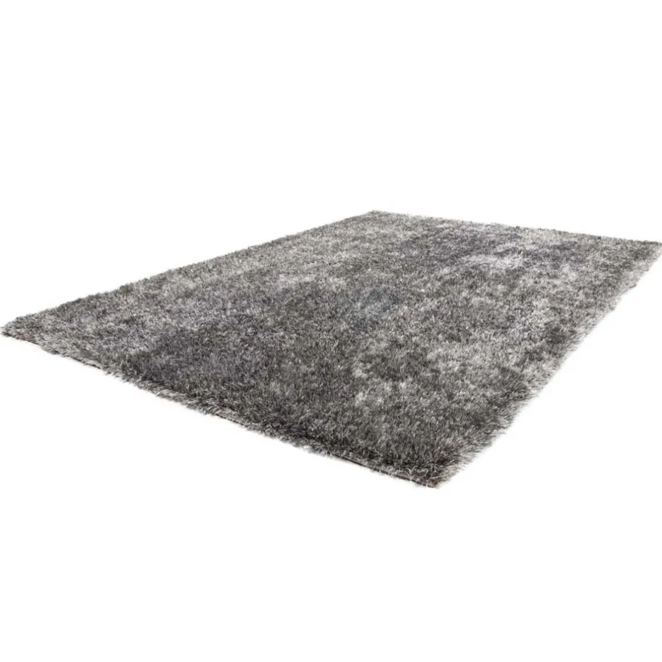 Wohnen Teppich in Grau mit hohem Flor - Dagello