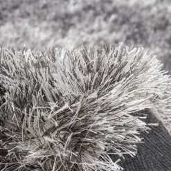 Wohnen Teppich in Grau mit hohem Flor - Dagello