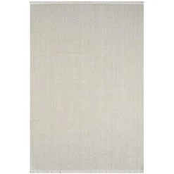 Wohnen Teppich in Hoch-Tief-Optik mit Fransen - Kilazo