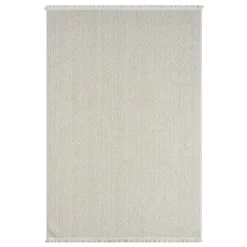 Wohnen Teppich in Hoch-Tief-Optik mit Fransen - Kilazo