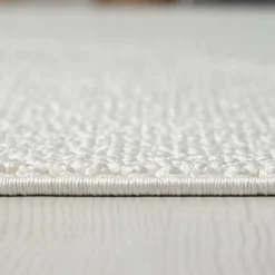 Wohnen Teppich in Hoch-Tief-Optik mit Fransen - Kilazo