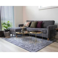 Wohnen Teppich mit Vintage Orient Musterung - Langos