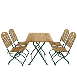 Wohnen Terrassensitzgruppe Ceremon aus Robinie massiv (fünfteilig)