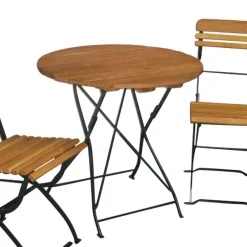 Wohnen Terrassensitzgruppe Daroncas mit rundem Tisch (dreiteilig)