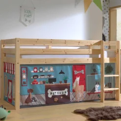 Tier Laden Hochbett für Kinder - Asmus^Wohnen Outlet