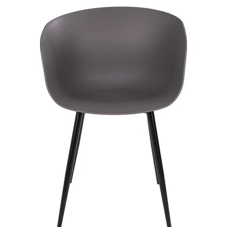 Wohnen Tisch & Schalenstühle Set - Vigadru (fünfteilig)