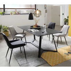 Tisch & Stühle in zwei Farben - Ruamantico (fünfteilig)^Wohnen Hot