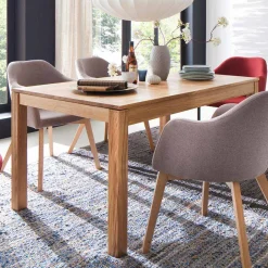 Wohnen Tisch aus geölter Eiche Massivholz Grosma diverse Breiten