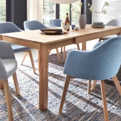 Wohnen Tisch aus geölter Eiche Massivholz Grosma diverse Breiten