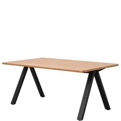 Tisch in Eiche und Schwarz - Fadrina^Wohnen Online