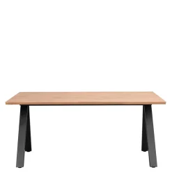 Tisch in Eiche und Schwarz - Fadrina^Wohnen Online