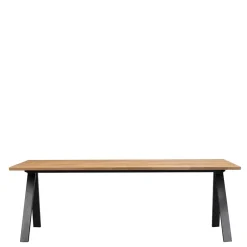 Tisch in Eiche und Schwarz - Fadrina^Wohnen Online