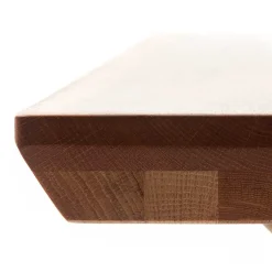 Tisch mit U-Gestell und Zerreiche Platte - Laviette^Wohnen New