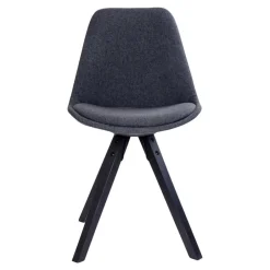 Wohnen Tisch mit X-Füßen & Stühle - Morescan (fünfteilig)