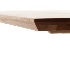 Tisch mit X-Gestell und Zerreiche Platte - Aljawis^Wohnen Sale