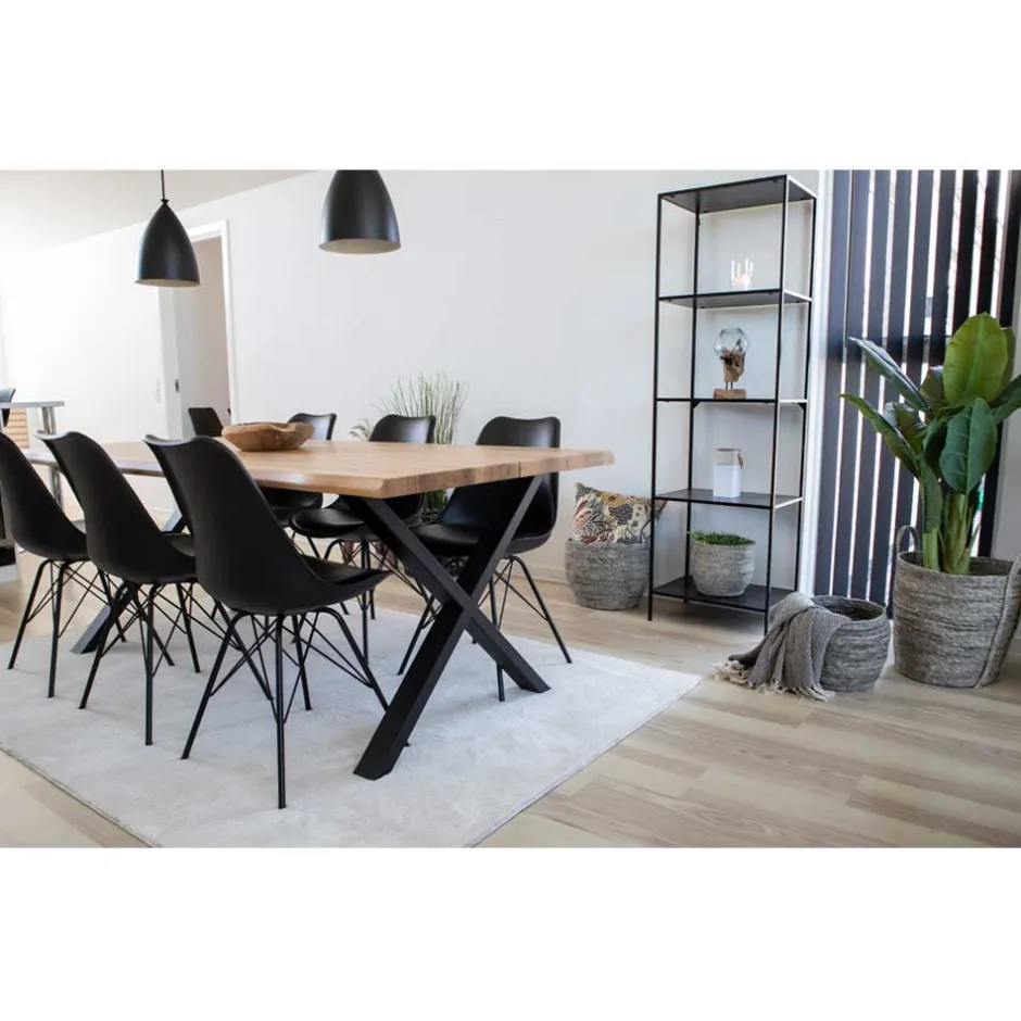 Wohnen Tischgruppe im Industry Style - Coventry (siebenteilig)