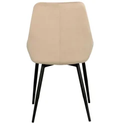 Wohnen Tischgruppe in Schwarz & Beige - Orgevia (siebenteilig)