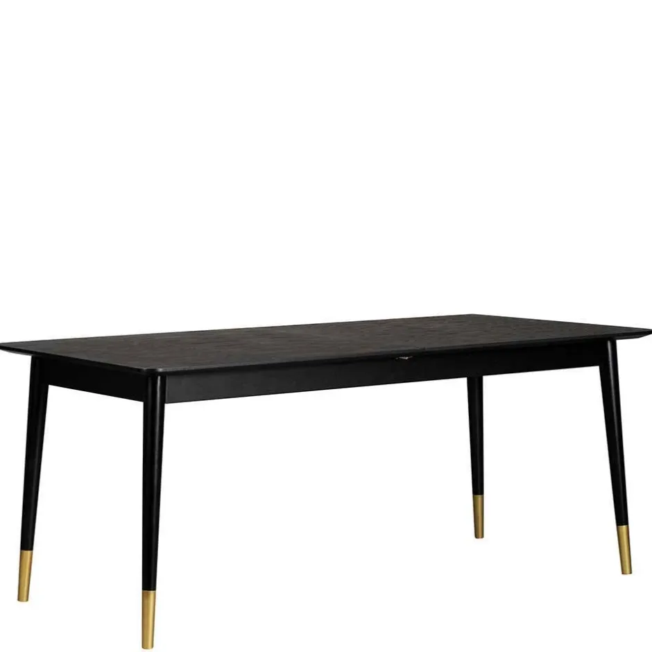 Wohnen Tischgruppe in Schwarz & Beige - Orgevia (siebenteilig)