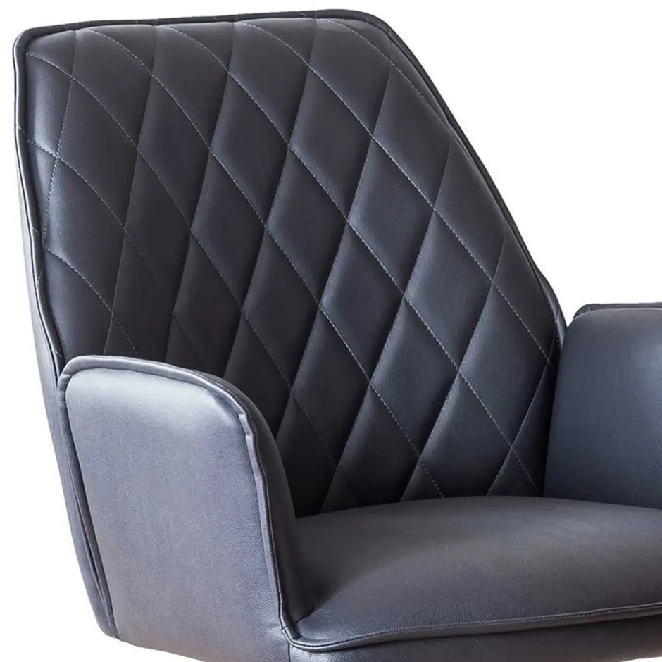 Wohnen Tischgruppe mit Drehstühlen im Set - Cheyenne (fünfteilig)