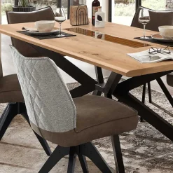 Tischgruppe mit Drehstühlen Set - Niam (siebenteilig)^Wohnen Sale