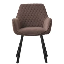 Wohnen Tischgruppe mit vier Stühlen Set - Marquita (fünfteilig)