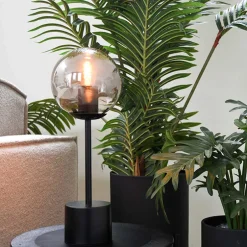 Tischleuchte mit getöntem Glas Kugelschirm - Sophia^Wohnen Hot