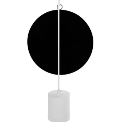 Tischspiegel in Silberfarben und Weiß - Cavan^Wohnen Hot