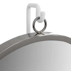 Tischspiegel in Silberfarben und Weiß - Cavan^Wohnen Hot