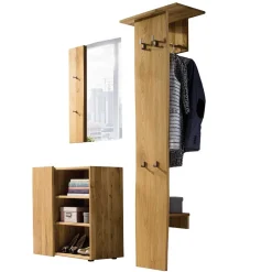 Tolle Flurmöbel aus Massivholz - Avidora (dreiteilig)^Wohnen Discount