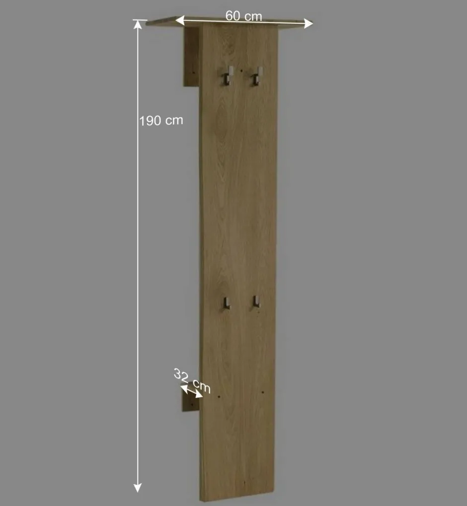 Tolle Flurmöbel aus Massivholz - Avidora (dreiteilig)^Wohnen Discount