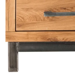 Wohnen Tolle Garderobenmöbel aus Wildeiche - Mulcian (vierteilig)