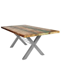 Toller Shabby Chic Tisch aus Altholz Bunt - Teas^Wohnen Clearance