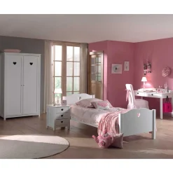 Tolles Jugendzimmermöbel Set Grandory in Weiß (vierteilig)^Wohnen Outlet