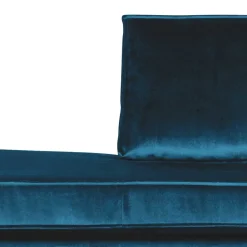 Tolles Retro Sofa Cumagon mit Samt in Blau^Wohnen New
