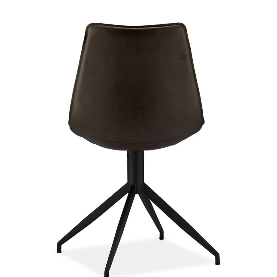 Wohnen Top Schalenstuhl-Set in Dunkelbraun - Kleera (2er Set)