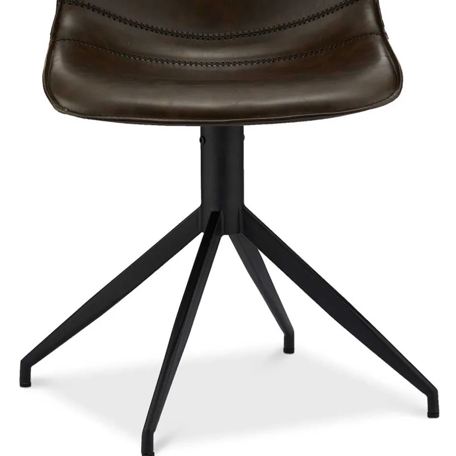 Wohnen Top Schalenstuhl-Set in Dunkelbraun - Kleera (2er Set)