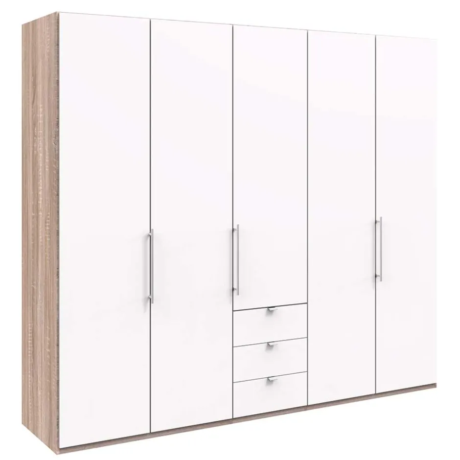 Top Schlafzimmerschrank mit 2 Falttüren & Tür - Vaclyn^Wohnen Online