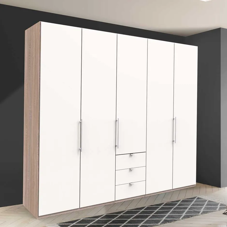 Top Schlafzimmerschrank mit 2 Falttüren & Tür - Vaclyn^Wohnen Online