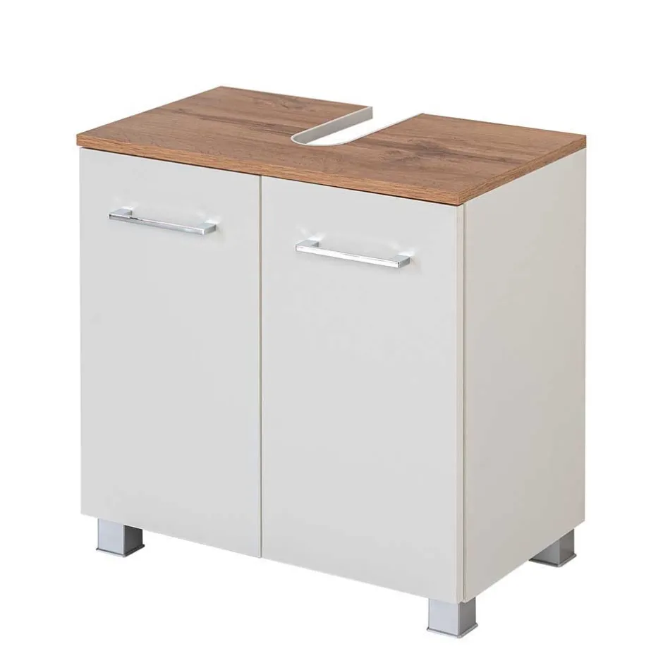 Topp Bad Möbelset in Weiß - Lasdias (dreiteilig)^Wohnen Discount