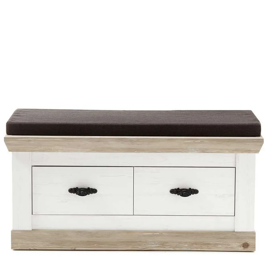 Wohnen Topp Country Flurmöbel Set - Nedita (vierteilig)