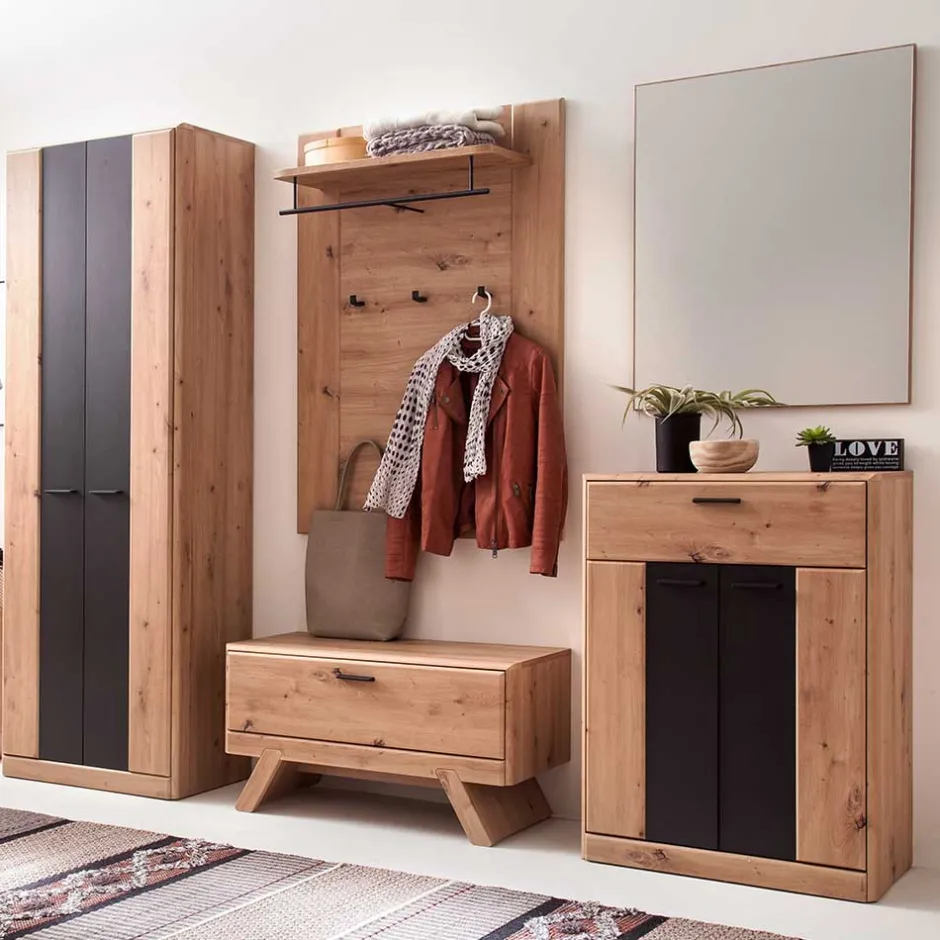 Wohnen Topp Dielenmöbel Kombi - Larinca (fünfteilig)