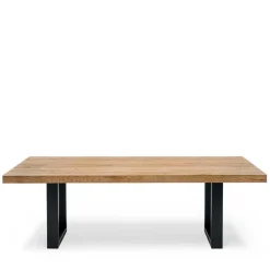 Wohnen Topp Esstisch mit Platte Wildeiche geölt - Vastillo