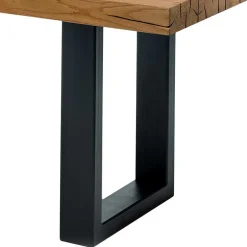 Wohnen Topp Esstisch mit Platte Wildeiche geölt - Vastillo