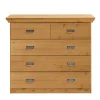 Wohnen Topp Kiefernholz Kommode in Laugenfarben - Piatra