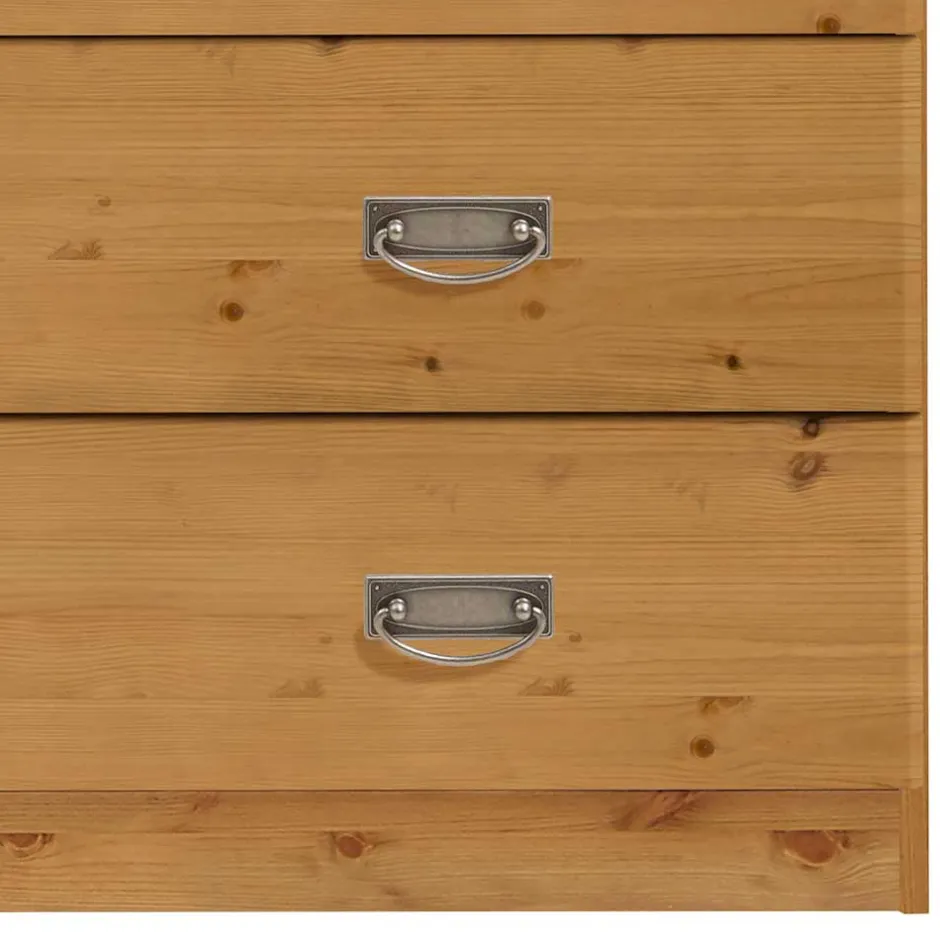 Wohnen Topp Kiefernholz Kommode in Laugenfarben - Piatra