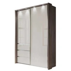 Wohnen Topp Kleiderschrank mit Licht LED - Saluvera