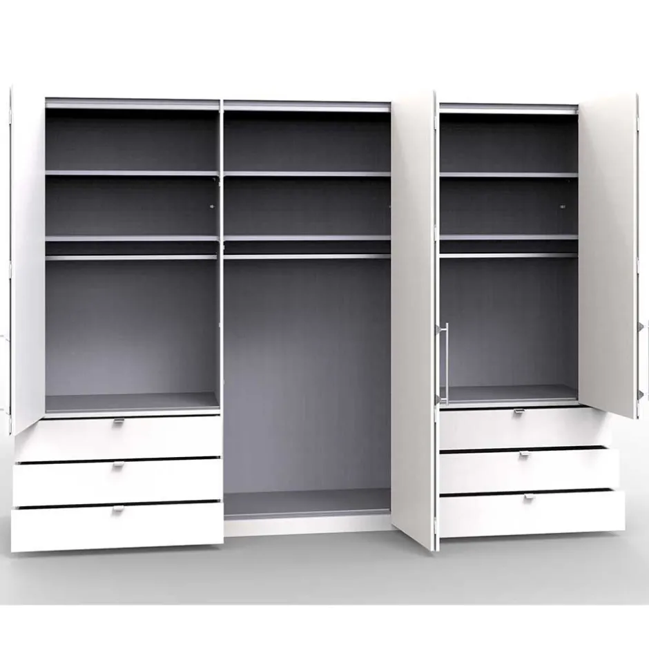 Topp Kleiderschrank mit Spiegel Falttür - Donpiave^Wohnen Best