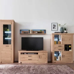 Wohnen Topp Wohnzimmer Schränke Kombi - Wykina (vierteilig)